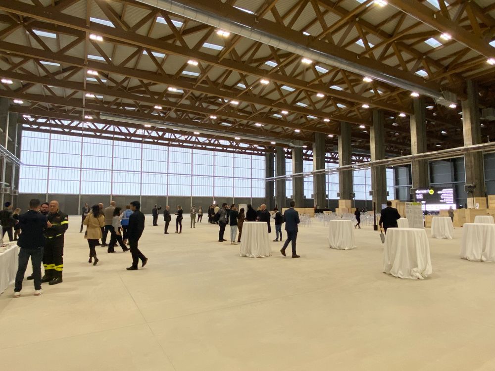 Inaugurazione SACBO Hangar, Orio a Serio (BG) - Moretti Modular Contractor