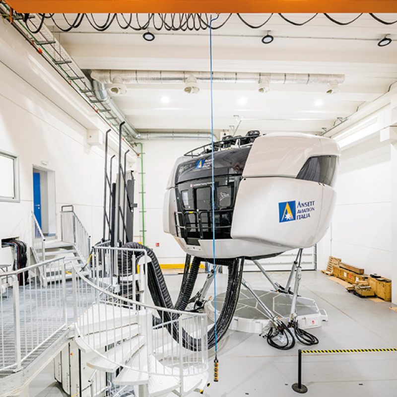 Full Flight Simulators - Ansett Aviation Italia, Somma Lombardo, Varese, Italia - Moretti Modular Contractor