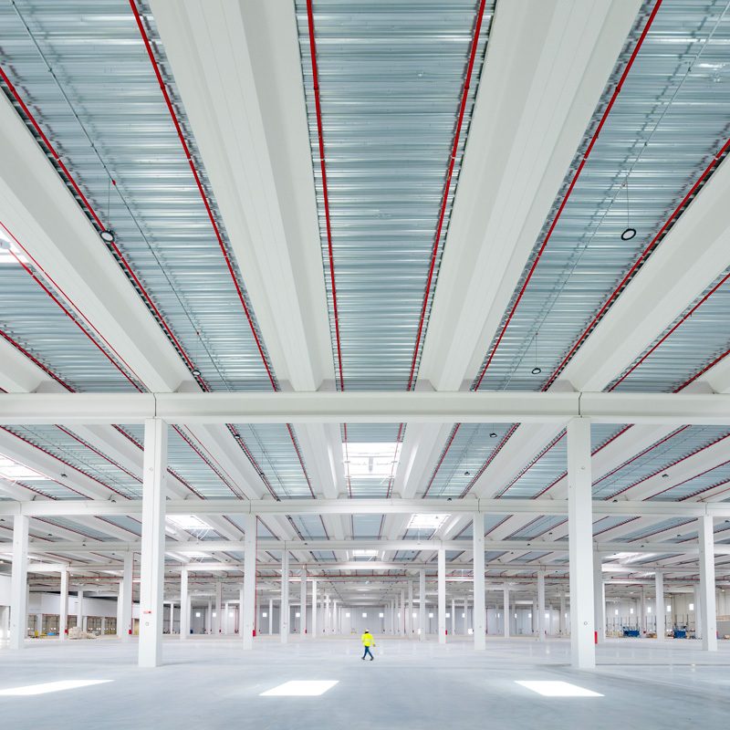 Purlin on main beam (Bacacier)