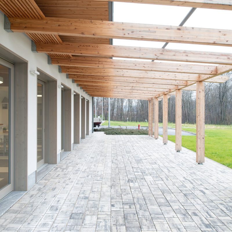 Portico - IWT, Casale Litta, Varese, Italia - Moretti Modular Contractor